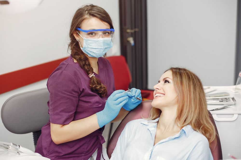 girl in the clinic at Ambleside